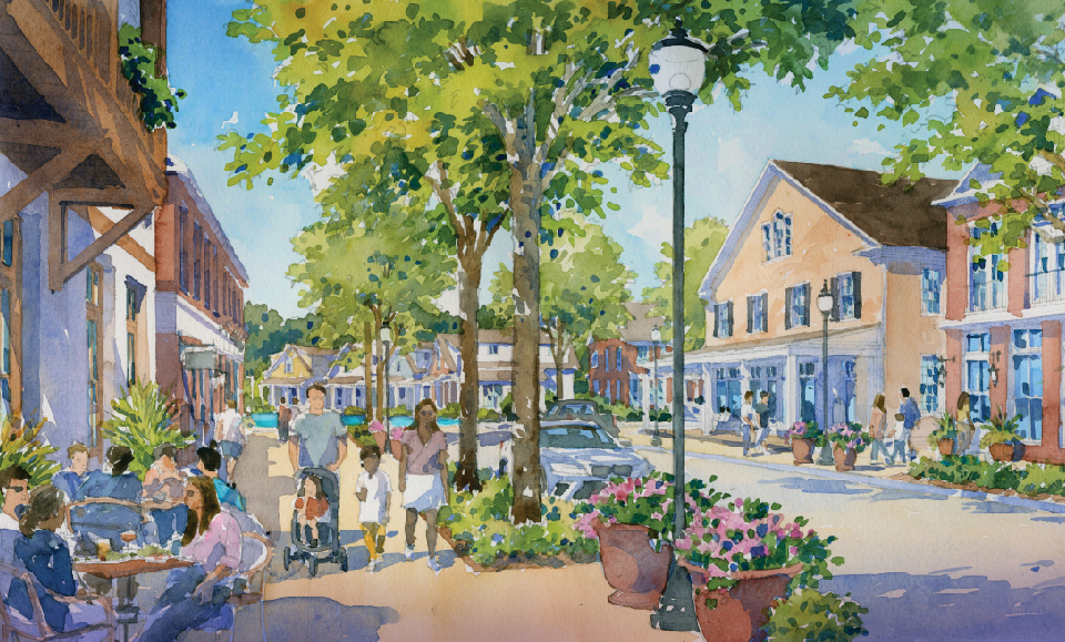 Rendering of hamlets in westmoore landing